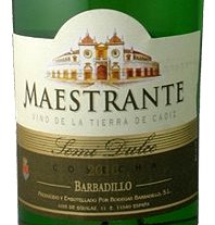 Барбадильо Маэстранте семи-дульче Вино де ла Тьерра де Кадис Бланко