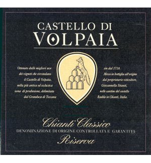 Кастелло ди Волпайя кьянти классико ризерва
